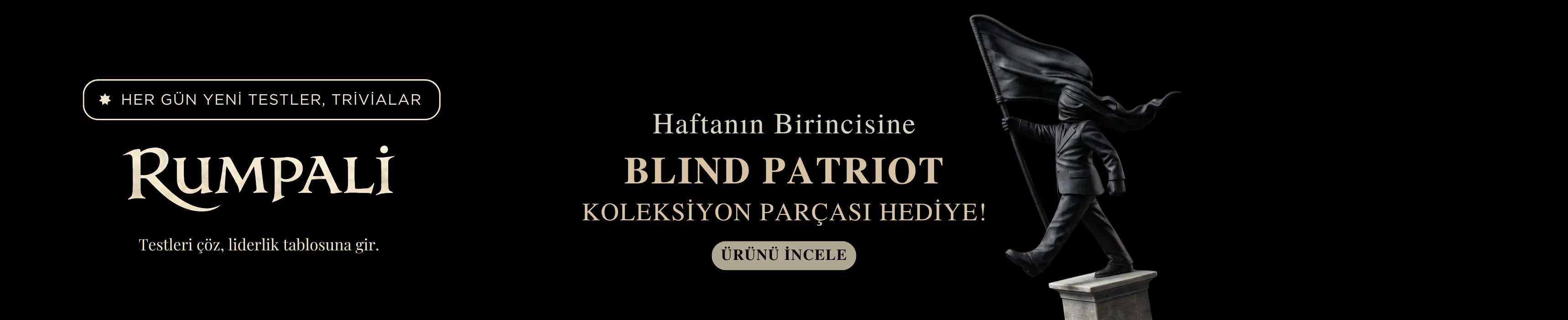 Rumpali — Blind Patriot koleksiyon figürü ön sipariş