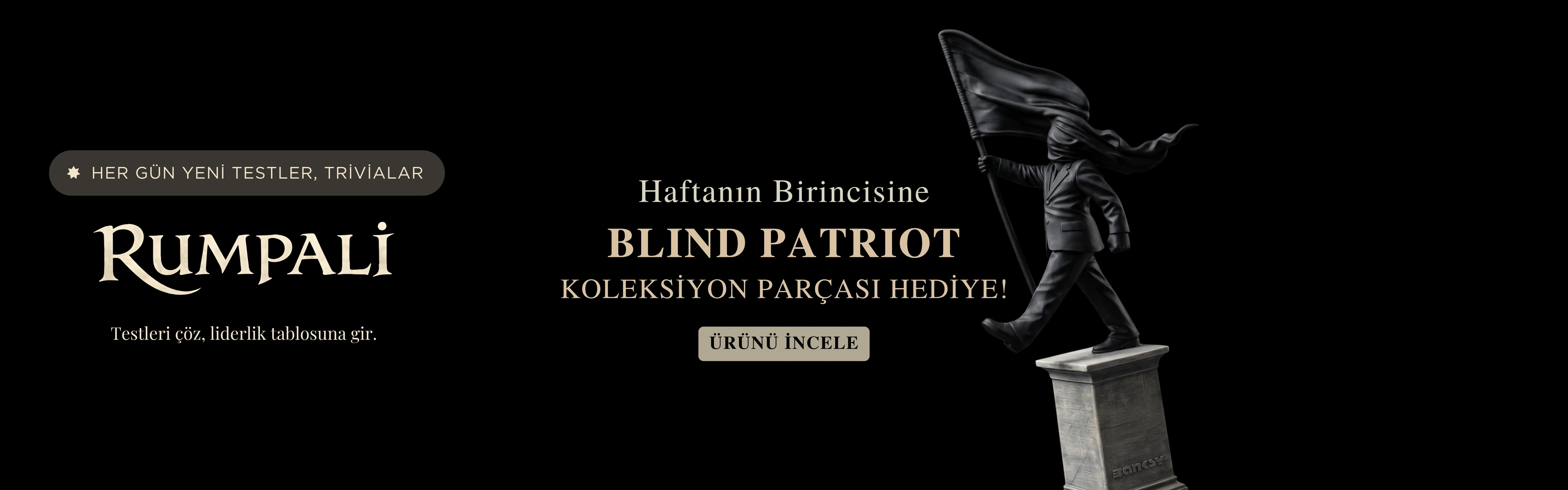 Rumpali — Blind Patriot koleksiyon figürü ön sipariş